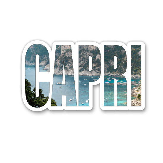 Capri Sticker