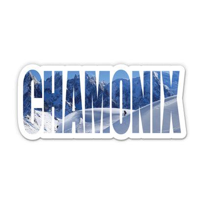 Chamonix France Sticker