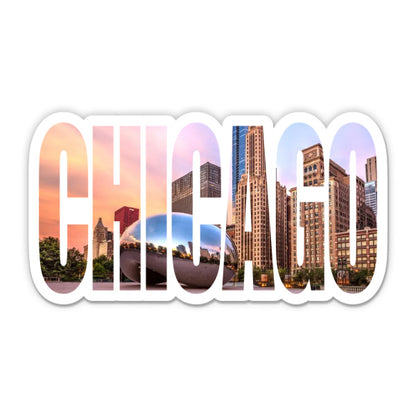 Chicago Illinois Sticker