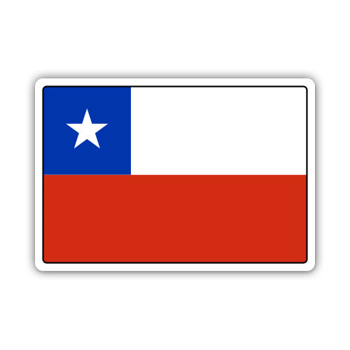 Chile Flag Sticker