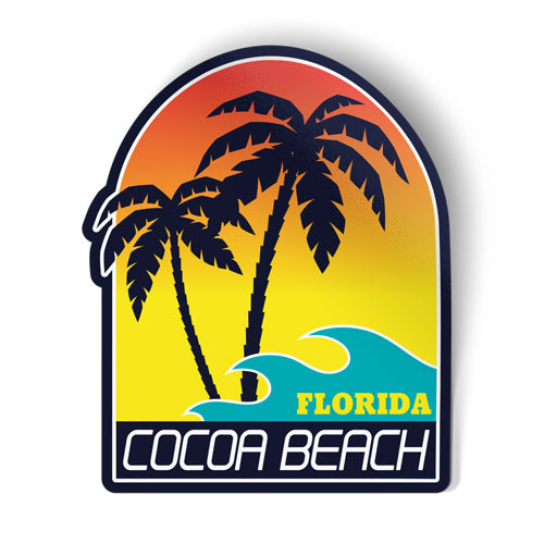 Cocoa Beach Florida Sticker