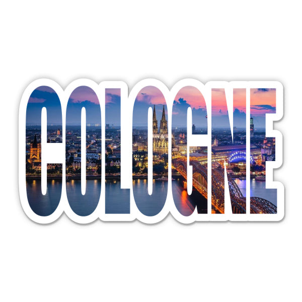 Cologne Germany Sticker