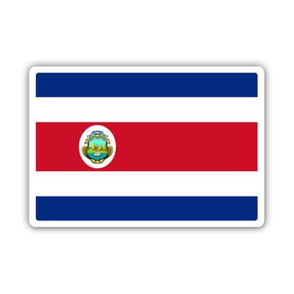 Costa Rica Flag Sticker