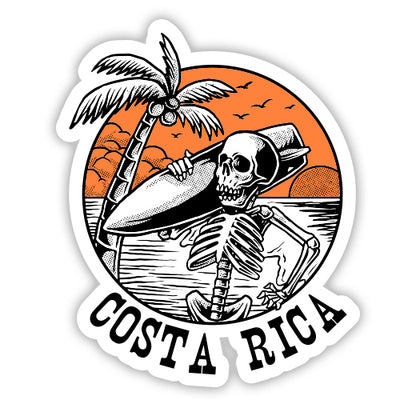 Costa Rica Surf Sticker