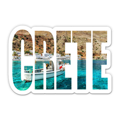 Crete Greece Sticker