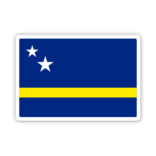 Curacao Flag  Sticker