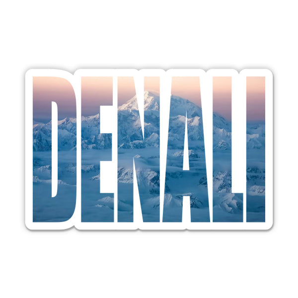 Denali Alaska Sticker