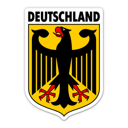 Deutschland Germany Eagle Sticker
