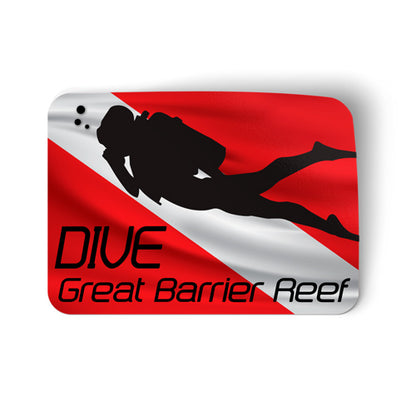 Dive Great Barrier Reef Sticker