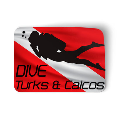 Dive Turks and Caicos Sticker