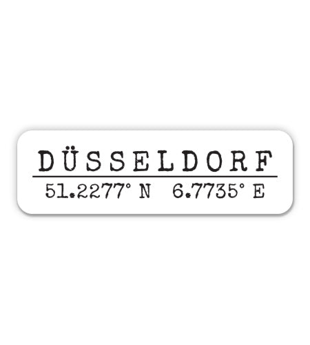 Dusseldorf Germany Sticker
