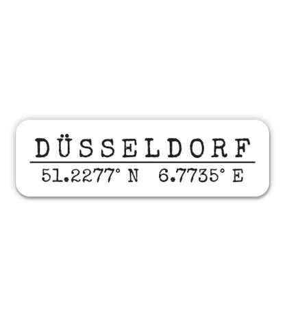 Dusseldorf Germany Sticker