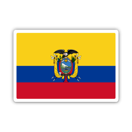 Ecuador Flag Sticker