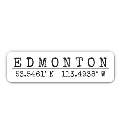 Edmonton Canada Sticker