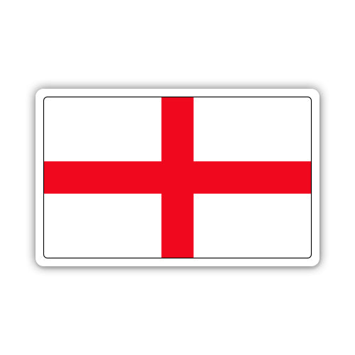 England Flag  Sticker