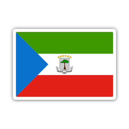 Equatorial Guinea Flag Sticker