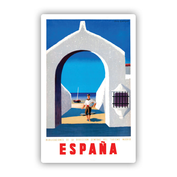 Espana Vintage Travel Sticker