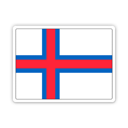 Faroe Islands Flag  Sticker