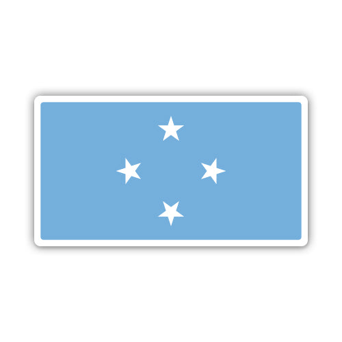 Federated States of Micronesia Flag Sticker