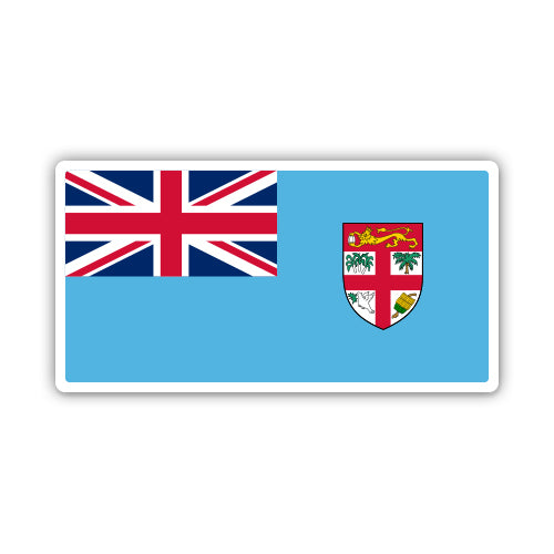 Fiji Flag Sticker