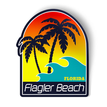 Flagler Beach Florida Sticker