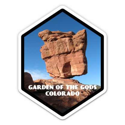 Garden of the Gods Colorado Sticker