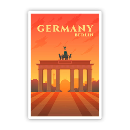 Berlin Travel Sticker