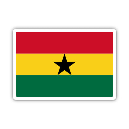 Ghana Flag Sticker