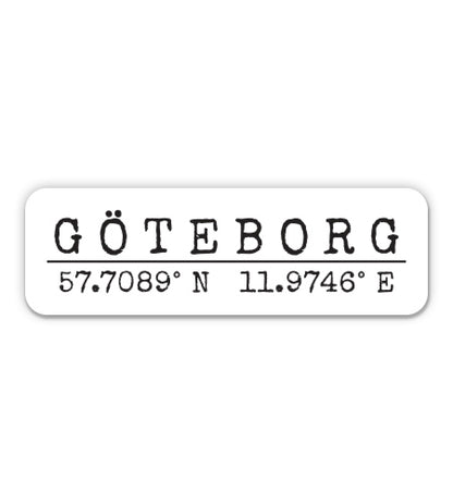 Goteborg Sweden Sticker