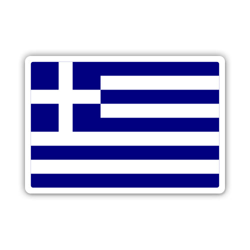 Greece Flag Sticker