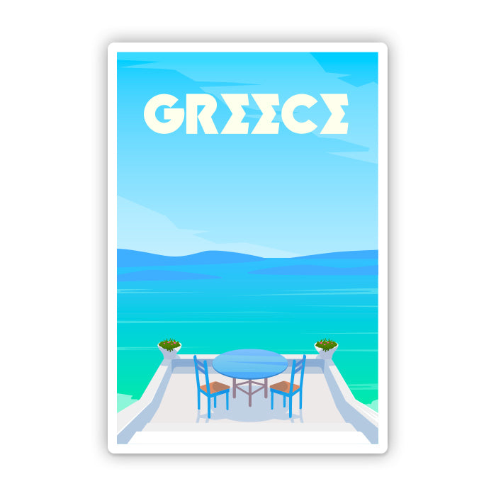 Greece Travel Sticker