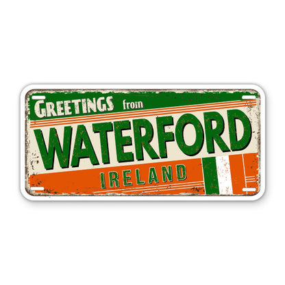 Greeting from Waterford Ireland Sticker
