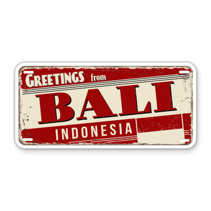 Greetings from Bali Indonesial Sticker