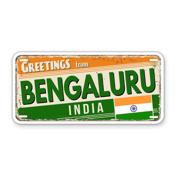 Greetings from Bengaluru India Sticker