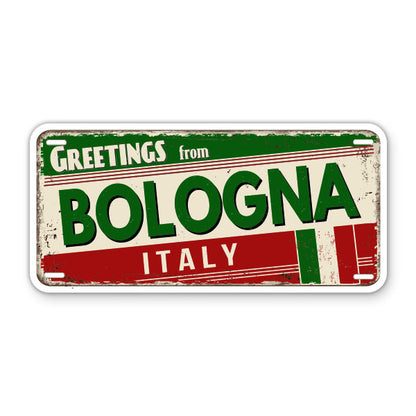 Greetings from Bologna Italy Sticker