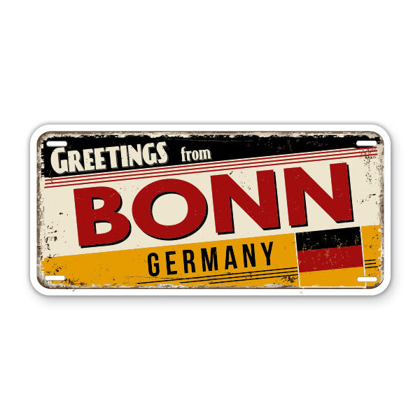Greetings from Bonn Germany Sticker