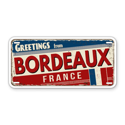 Greetings from Bordeaux France Sticker