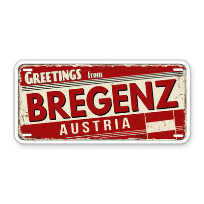 Greetings from Bregenz Austria Sticker