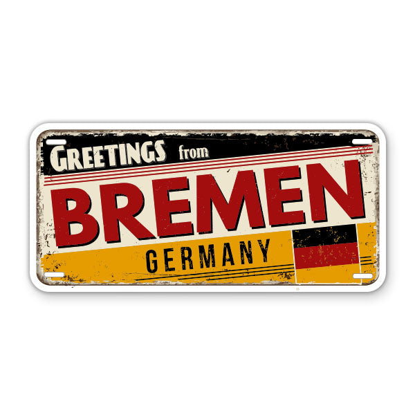 Greetings from Bremen Germany Sticker