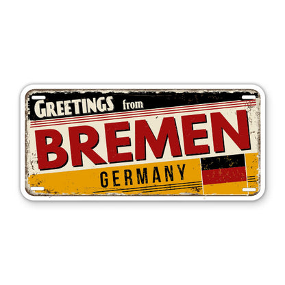 Greetings from Bremen Germany Sticker