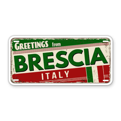 Greetings from Brescia Italy Sticker