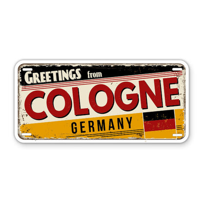 Greetings from Cologne Germany Sticker