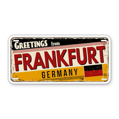Greetings from Frankfurt Germany Sticker