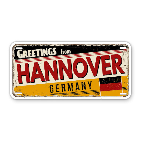 Greetings from Hannover Germany Sticker