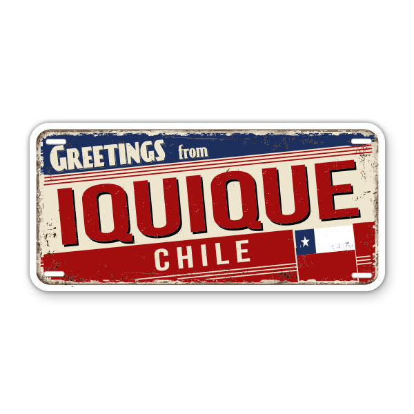 Greetings from Iquique Chile Sticker