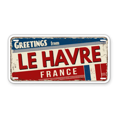 Greetings from Le Havre France Sticker