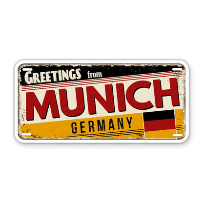 Greetings from Munich Germany Sticker