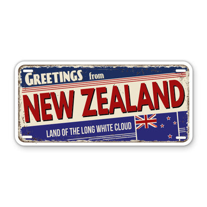 Greetings from New Zealand Sticker