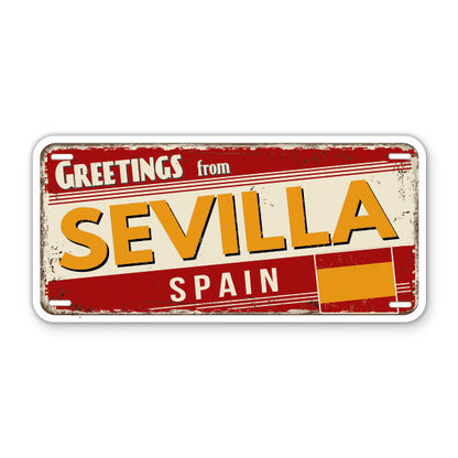 Greetings from Sevilla Spain Sticker