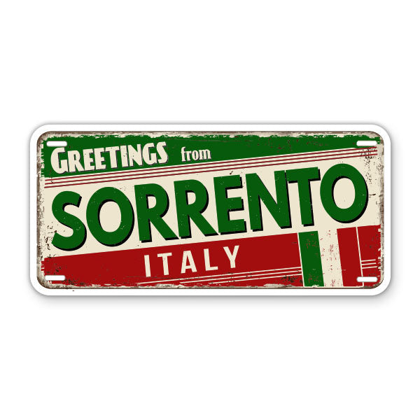 Greetings from Sorrento Italy Sticker